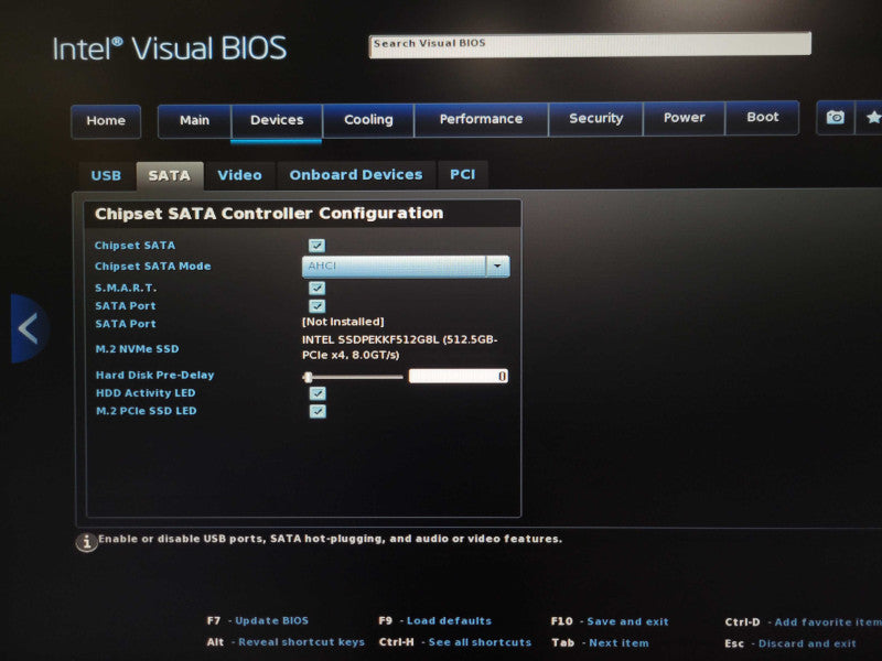 Intel NUC7i7BNH NUC Core i7-7567U 3.50GHz, 8GB RAM, 512GB M.2 SSD _