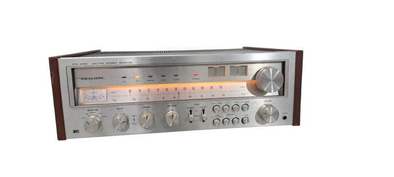 Rare Realistic STA-2000 Radio Shack AM/FM Stereo Receiver Vintage | READ