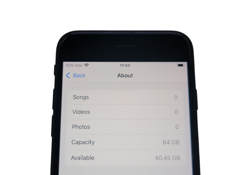 Apple iPhone SE 3 - 64GB - Space Gray [A2595]