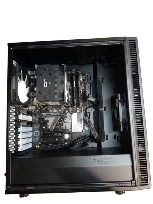 Custom PC w/ Asus H370, intel i7-8700K CPU 3.70GHz, 16GB RAM - No HDD