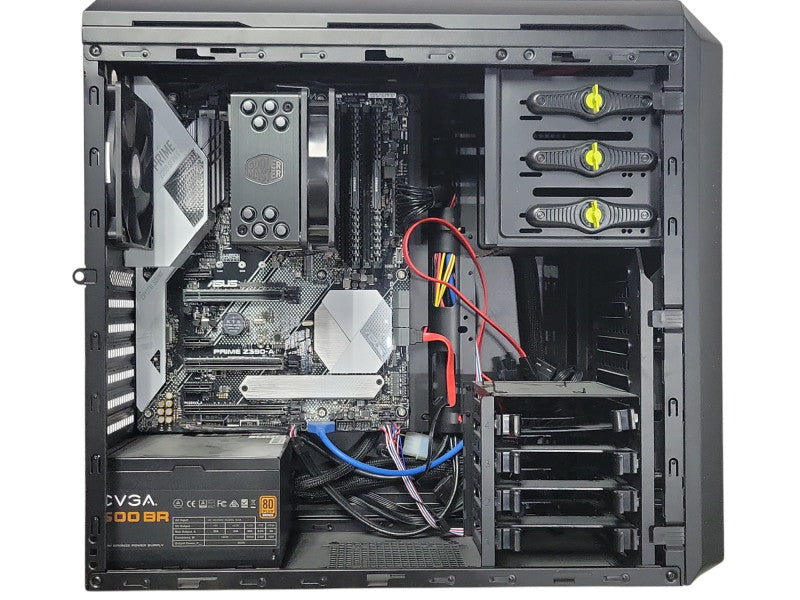 Custom/Asus Tower PC, Core I7-9700K 3.60GHz, 32GB DDR4 RAm, 256GB nVME SSD, _