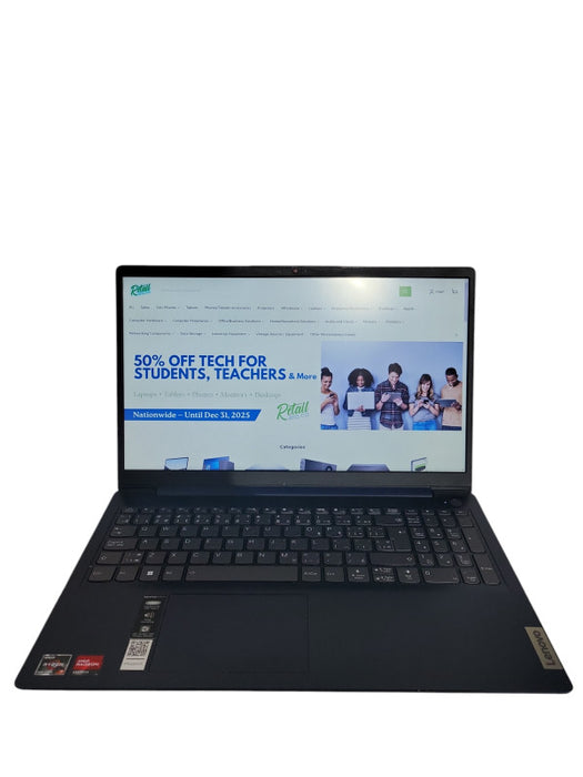 Lenovo Ideapad 3 15ABA7 - Ryzen 7 5825U 16GB DDR4 256GB SSD READ ! Lap200