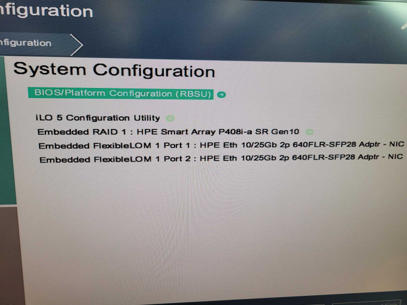 HP ProLiant DL360 Gen10 - Xeon Gold 6234 32GB DDR4 P408i-A SR G10 2x800W PS %