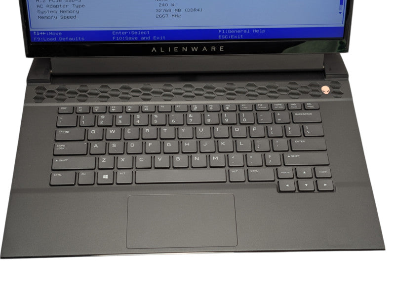 Alienware m15 R3 NVIDIA RTX 2070 Super Intel Core i7-10875H 32GB RAM 500GB  - Lap200