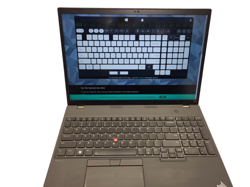 Lenovo T16 Gen 1 Core i5-1235U 16GB RAM 256GB SSD w/ AC $ Lap200