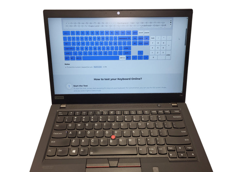 Lenovo ThinkPad T14 Gen 1 Core i5-10210U 8GB RAM 256SSD w/ AC READ $ Lap200
