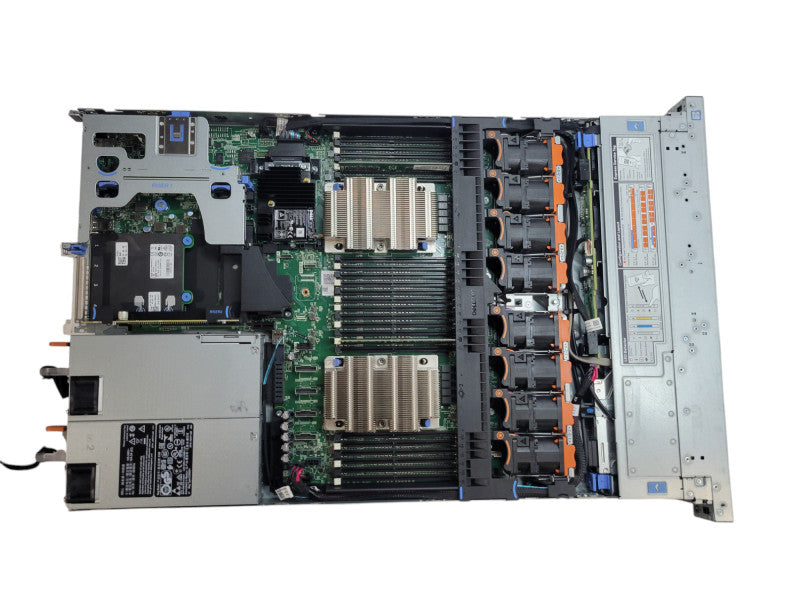 Dell PE R640 - 2x Xeon Silver 4114 16GB DDR4 PERC H730P Mini 2x750W PSU %
