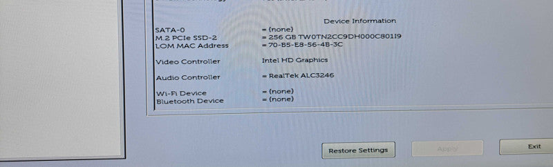 Dell OptiPlex 3080 Micro | i5-10500T @2.30GHz, 16GB DDR4, 256GB NVMe