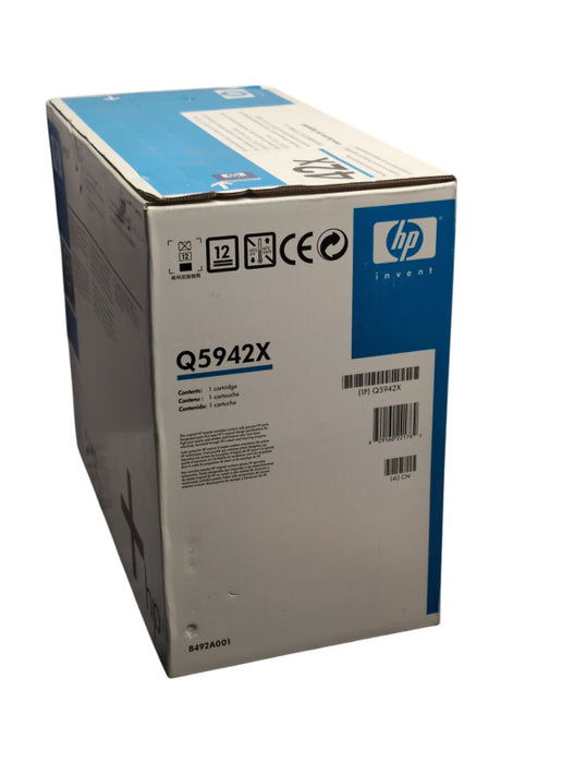NEW Genuine HP 42X Black Print Toner Cartridge Q5942X -