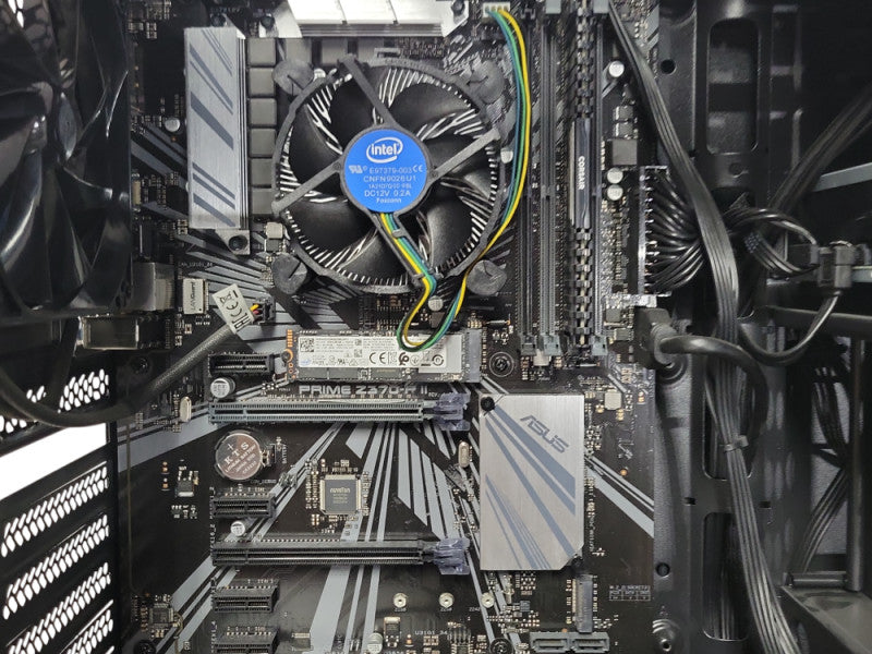 Custom/Asus Tower PC, Core I7-8700 3.20GHz, 8GB DDR4 RAM, 256GB nVME SSD _