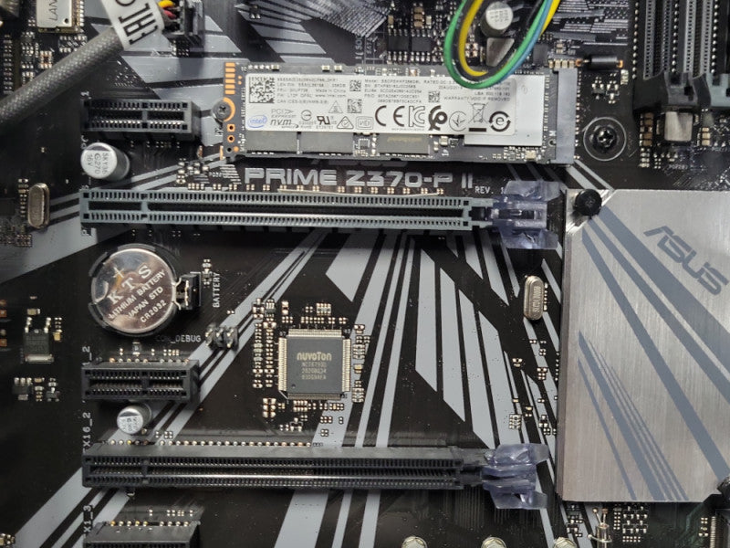 Custom/Asus Tower PC, Core I7-8700 3.20GHz, 8GB DDR4 RAM, 256GB nVME SSD _