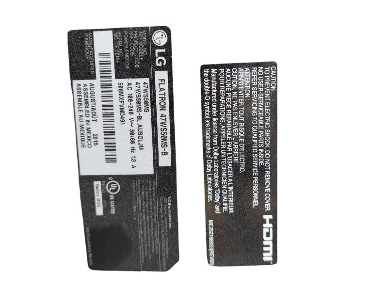 LG Flatron 47WS50MS Digital Signage Display 47"  =