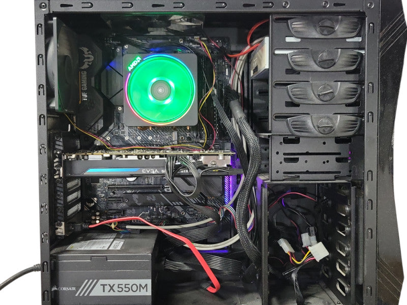 Custom/Asus Tower PC, AMD Ryzen 7 3700X 8C 3.6GHz, 32GB DDR4 256GB nVME SSD _