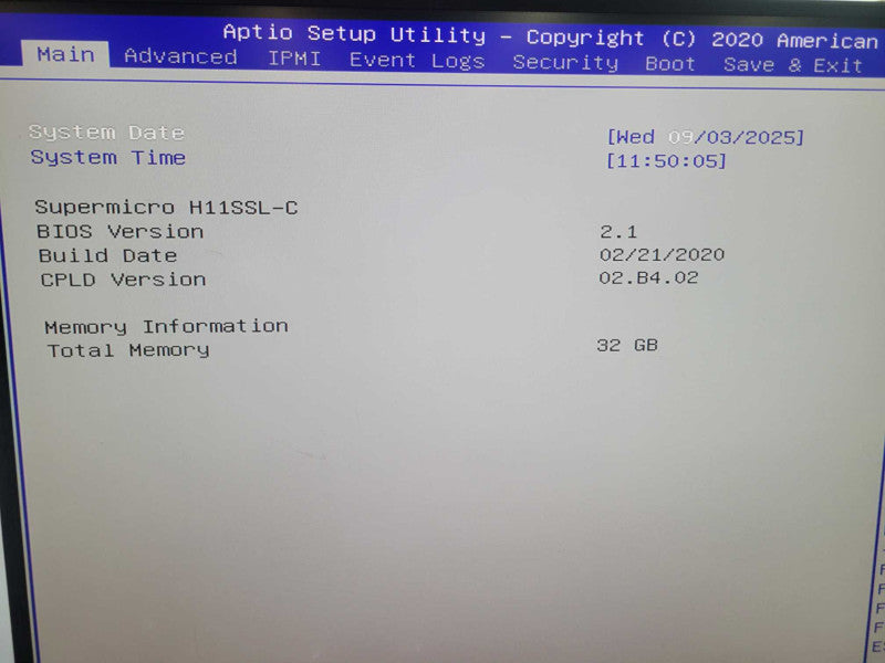 Supermicro H11SSL-C - AMD EPYC 7302P (16-Core) 32GB DDR4 NO HDD LSI SAS3008 %