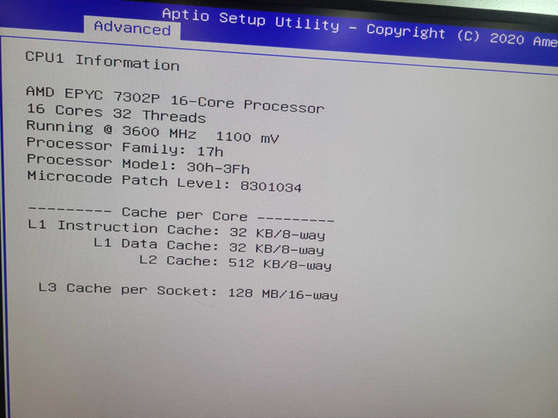 Supermicro H11SSL-C - AMD EPYC 7302P (16-Core) 32GB DDR4 NO HDD LSI SAS3008 %