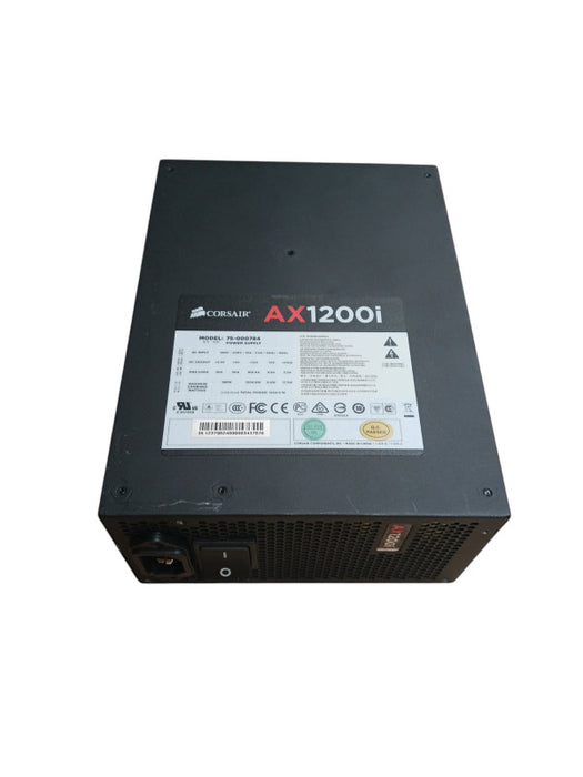 CORSAIR AX1200i 80+ Platinum Certified Fully Modular Power Supply READ