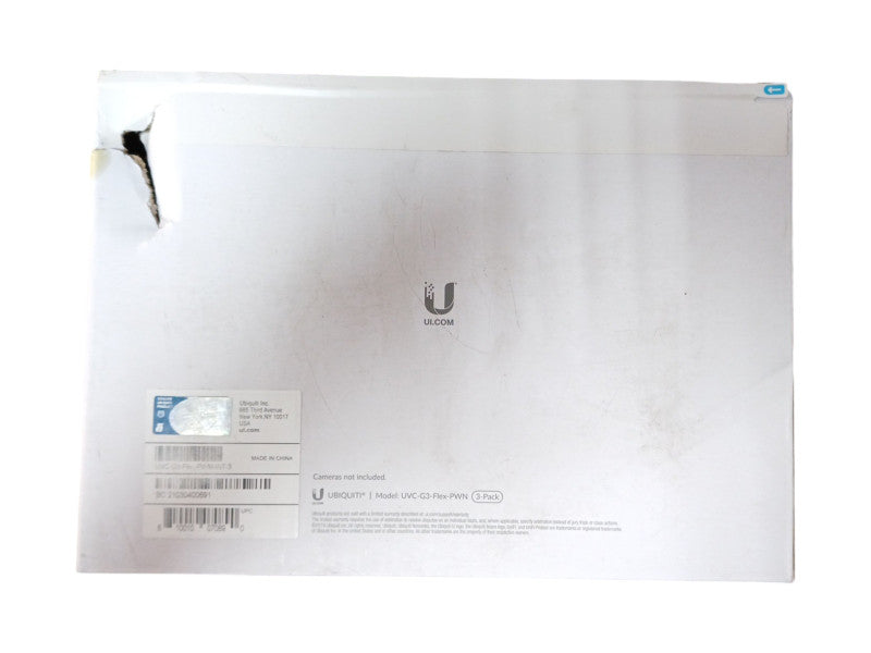 *NEW* Ubiquiti Networks UniFi Protect Indoor Outdoor UVC-G3-FLEX-PWN 3-PACK