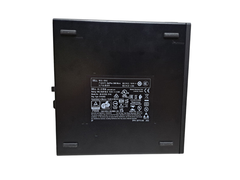 Dell OptiPlex 3080 Micro | Celeron G5900T @3.20GHz, 8GB DDR4, 128GB NVMe