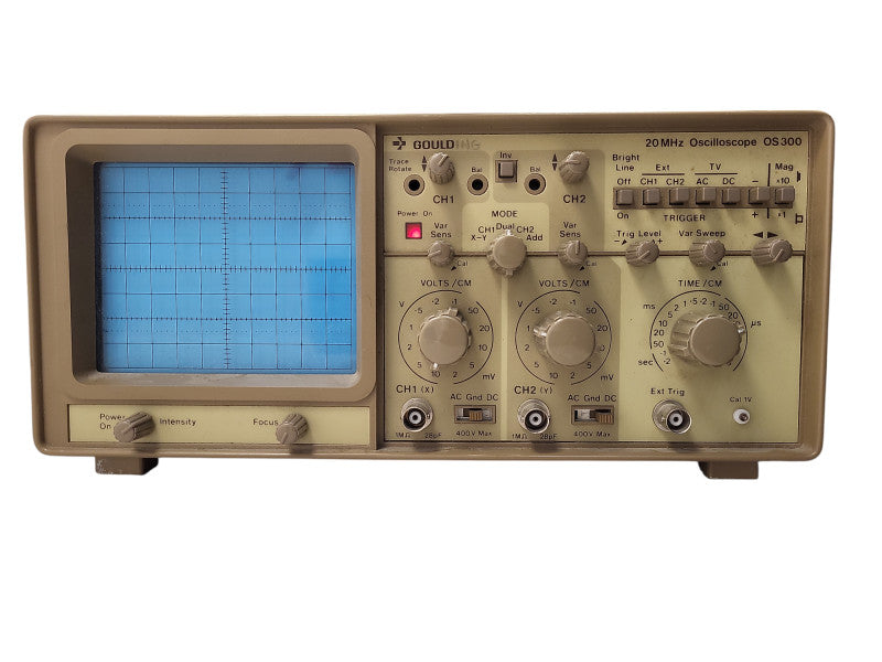 Gould OS 300 20MHz Oscilloscope READ $
