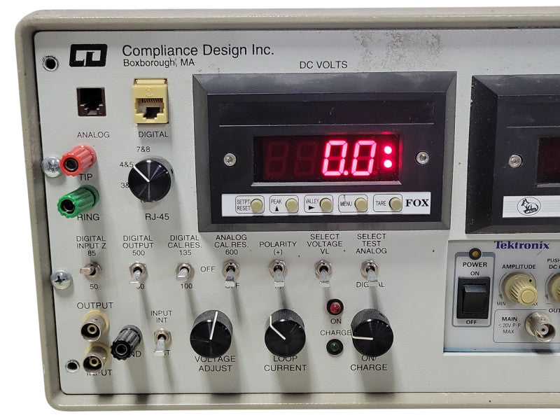 Compliance design D/BA-200 balance analyzer, READ _