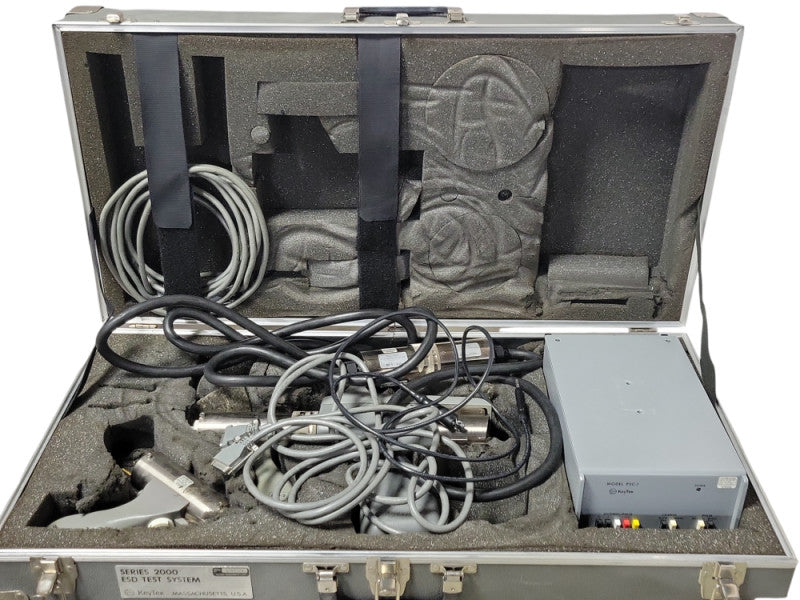KeyTek Series 2000 ESDTest System Case w/ EC-1, DN-10, DN-2, ESD-1, PSC-1 _