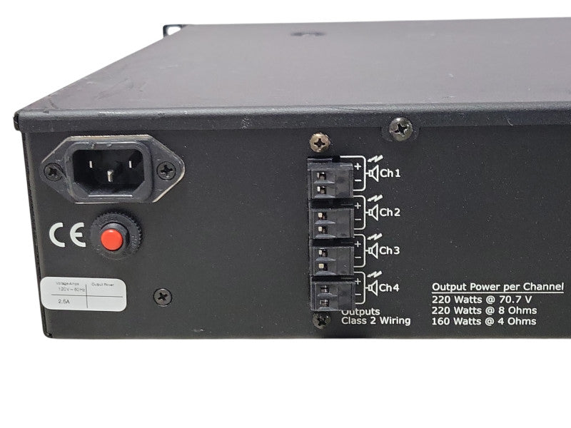 Crest Audio CM 2204 Professional 4-Channel Amplifier _