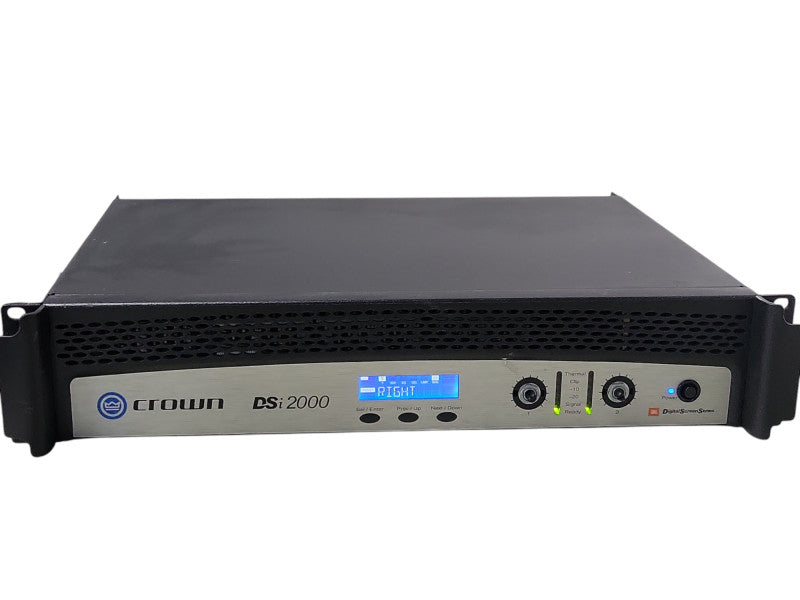 Crown DSI 2000 800 Watts 4Ω 2-Channel Power Amplifier _