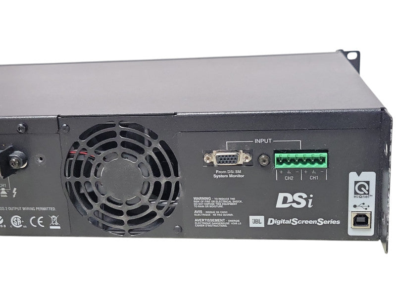Crown DSI 2000 800 Watts 4Ω 2-Channel Power Amplifier _