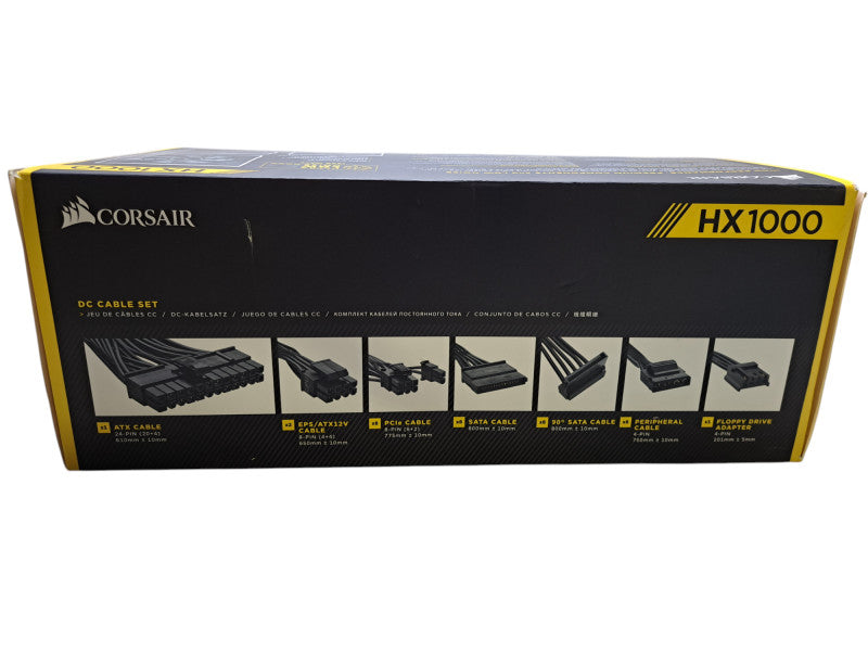 Corsair HX1000 | 1000W Fully Modular 80+ Platinum PSU w/ Cables