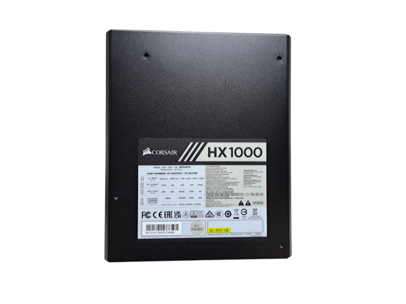 Corsair HX1000 | 1000W Fully Modular 80+ Platinum PSU w/ Cables