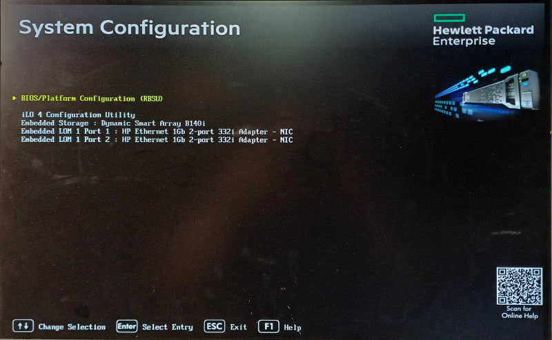 HPE Proliant DL20 Gen 9 1U 2x 3.5", Xeon E3-1220 v5, 16GB DDR4, B140i