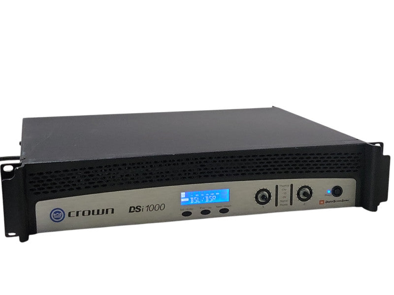 Crown DSi 1000 2-Channel 475W @ 4Ω Power Amplifier Tested _