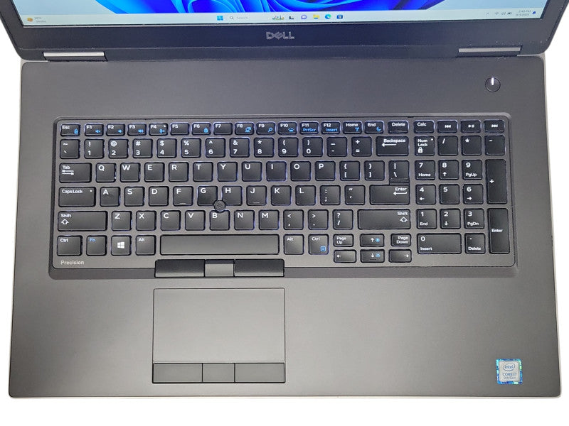Dell Precision 7740, Core i7-9750H, 64GB DDR4, 512GB SSD, RTX 4000, READ _ Lap200