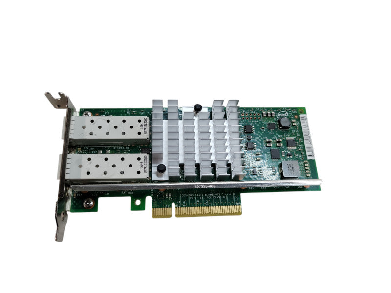 Dell 0XYT17 0942V6 Intel X520-DA2 Dual Port 10G SFP+ PCIe with low profile  %