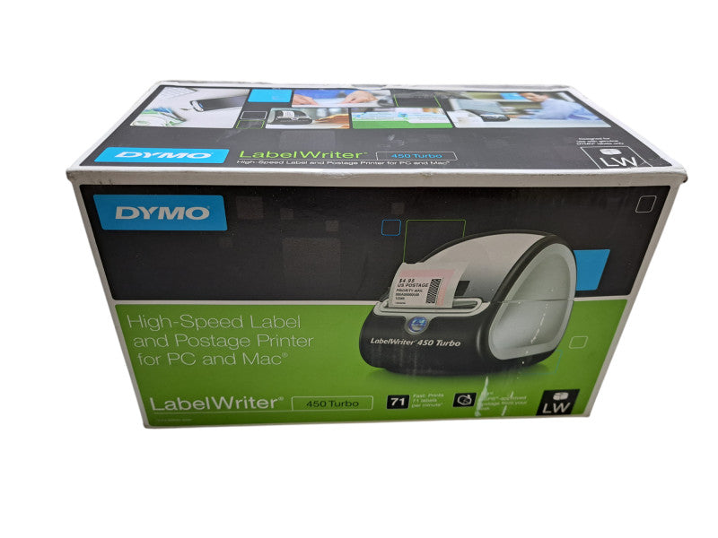 Dymo LabelWriter 450 Turbo Direct Thermal Label Printer