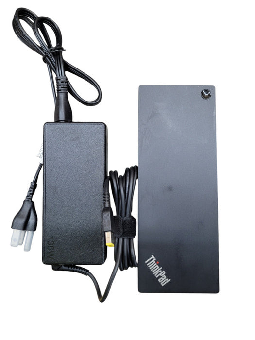 Lenovo ThinkPad Hybrid USB-C/USB-A Dock 40AF DUD9011D1 + Power Adapter
