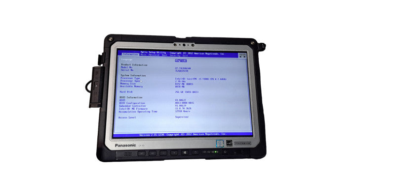 Panasonic Toughbook CF-33 Core i5-7300U CPU| 8GB RAM |256GB SSD| READ