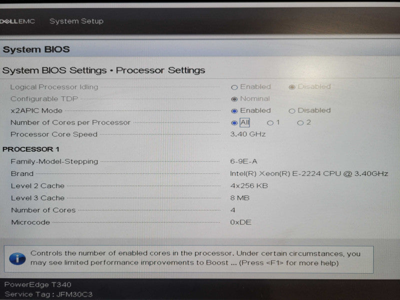 Dell PowerEdge T340 | Xeon E-2224 @3.40GHz, 16GB DDR4, H330, 2x 495W  !