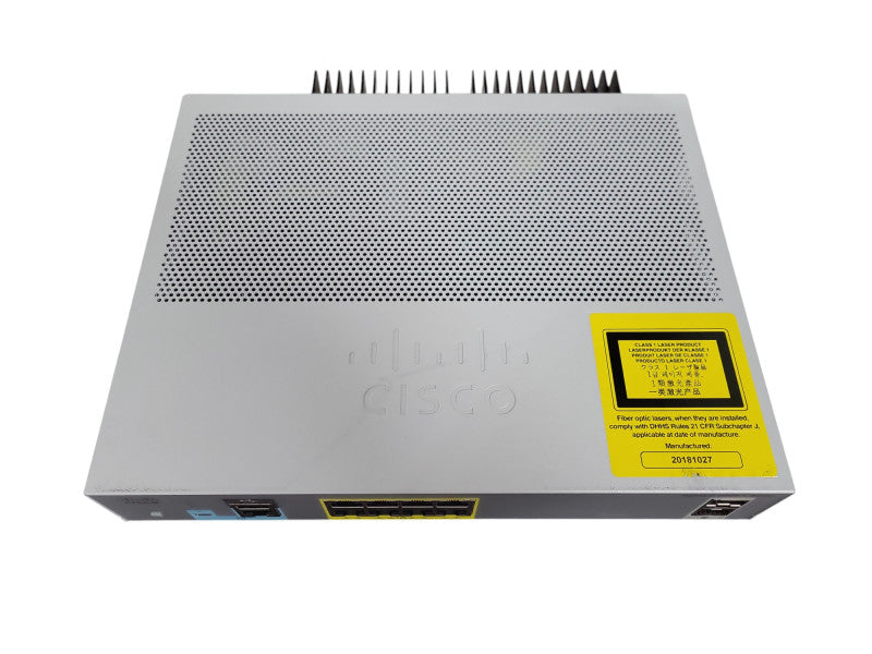 Cisco WS-C2960L-8PS-LL | 8-Port Gigabit PoE+ 2x SFP Silent Managed Switch  !