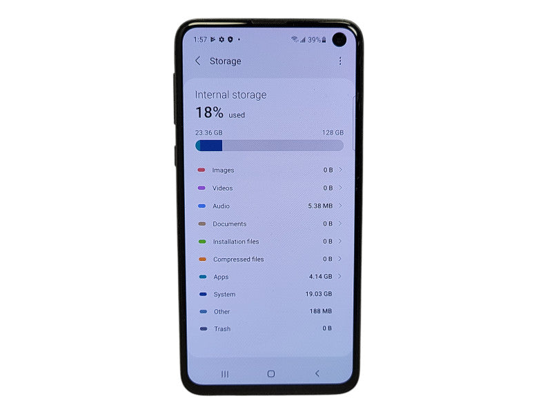 Samsung Galaxy S10e - 128GB - Navy Blue [SM-G970W] $