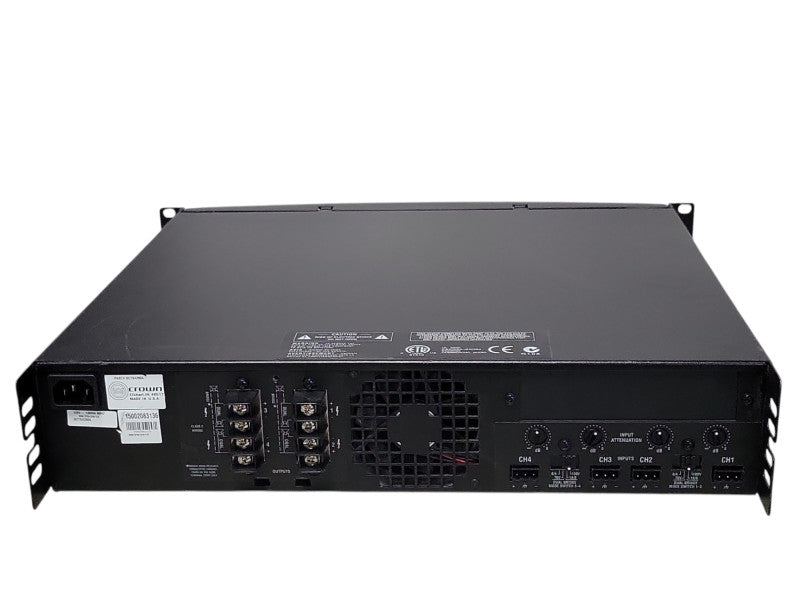 Crown CTS 4200 4-Channel Rack Mount Power Amplifier, READ _