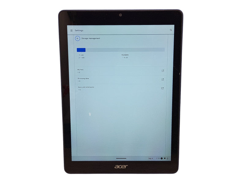 Acer Chromebook Tab 10 Blue Wi-Fi 4GB 9.7" Stylus Lightweight Chrome OS Tab $