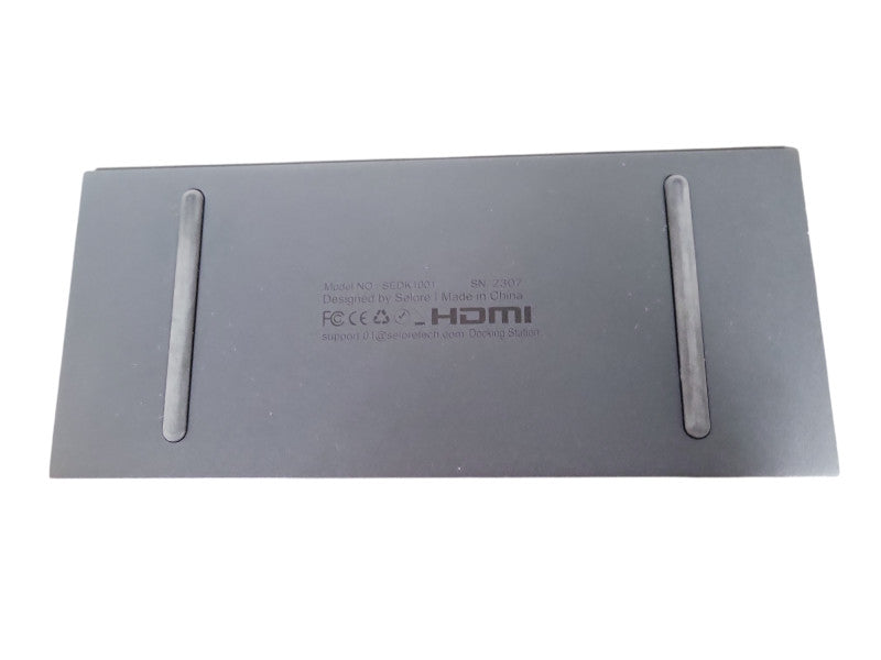 Selore & S-Global Dock Hub SEDK1001 15-IN-1 Docking Station Dual Monitor HD !