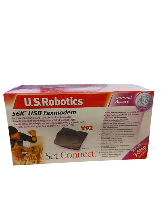 U.S. Robotics 56K Fax Modem USB V.92 V.90 56K ITU USR5633A