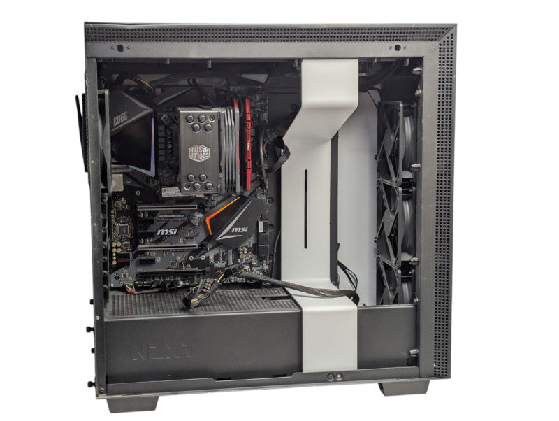 Tempered Glass Gaming PC MSI MPG Z390 Gaming EDGE AC Intel i5-9600K 16GB RA -