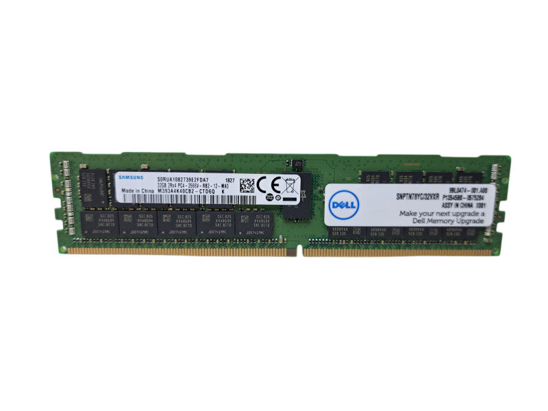 Samsung 32GB 2Rx4 PC4-2666V-RB2 | DDR4 Server Memory Q