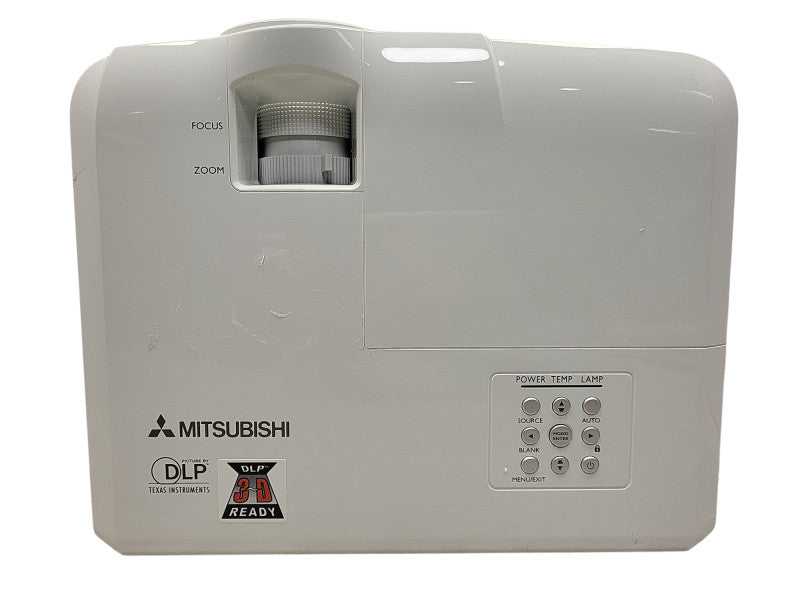 Mitsubishi EW330U WXGA DLP Projector Lamp hour: 54h No remote $