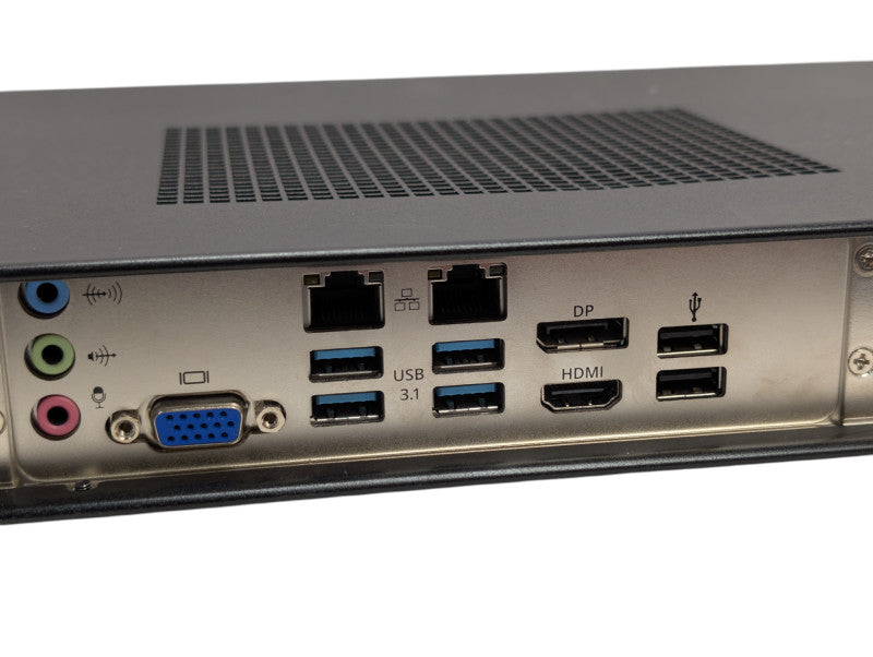 ASRock C246 WSI Low Power 1U Rack PC Intel Core i3-8100 8GB RAM 60GB SSD  -
