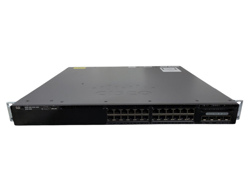 Cisco Catalyst WS-C3650-24TD-E V04 2x10G Uplink Ports Switch !