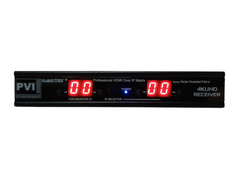 VUMATRIX HDMI over IP PoE Matrix Extender Distribute 4K IP Network Kit
